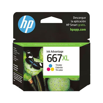 CARTUCHO ORIGINAL HP  667 XL COLOR