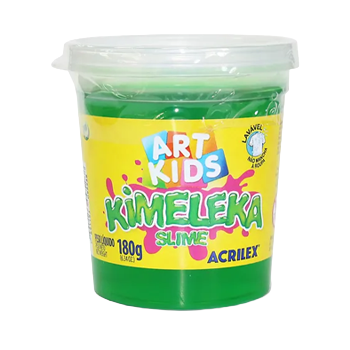 MASA SLIME POTE ACRILEX 180 GR COM/GLITTER