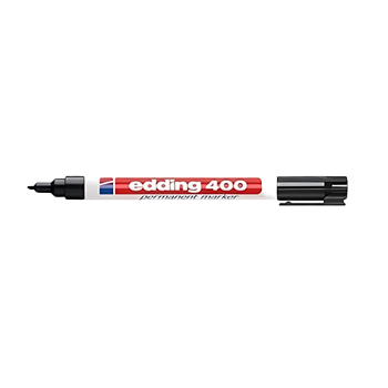 Marcador Edding 400 Permanente negro