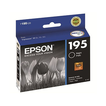 CARTUCHO ORIGINAL EPSON STYLUS 195 NEGRO
