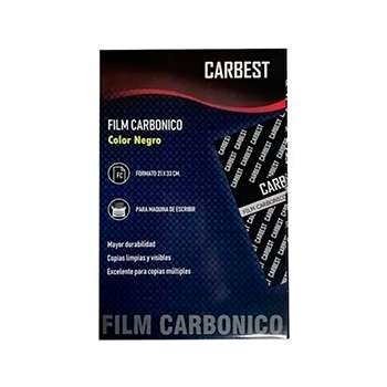 CARBONICO  CARBEST  AZUL / NEGRO X 10 UNIDADES