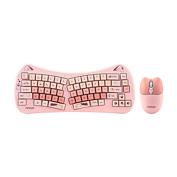 Combo Inalámbrico NKB-6600 2.4Ghz Noga Teclado + Mouse 
