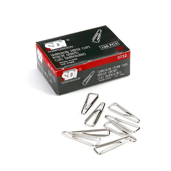 CLIPS 31 MM NICKEL TRIANG.