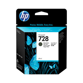 CARTUCHO ORIGINAL HP  ( 728 )  NEGRO
