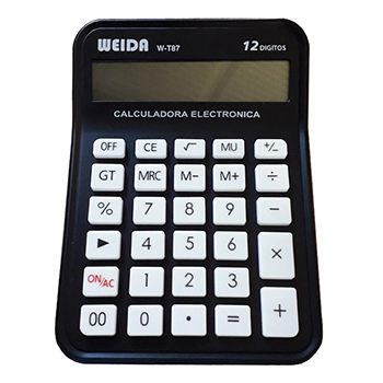 CALCULADORA WEIDA T87 