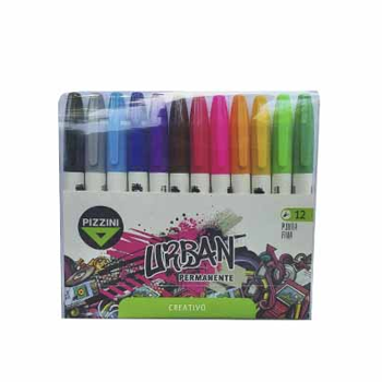 MARCADOR PIZZINI URBAN CREATIV X 12