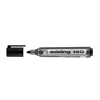 marcador edding 160 pizarra negro 