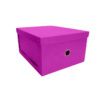 CAJA  CARTON COLOR LES CAHIERS    ( 31X25 )