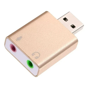 ADAPTADOR USB AUDIO HD 7.1 HE-282 Noga