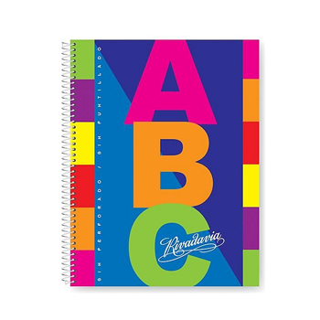 CUADERNO RIVADAVIA ABC  CON ESPIRAL 60 HOJAS 