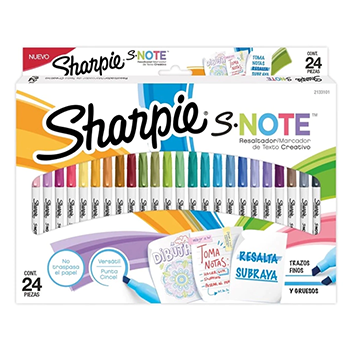 MARCADOR SHARPIE SET S- NOTE X 24 U.