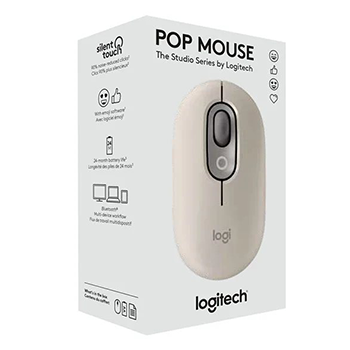 MOUSE LOGITECH POP BLANCO