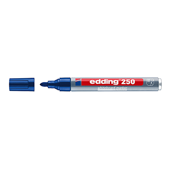 marcador edding 250 pizarra azul 