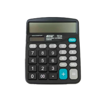 CALCULADORA ECAL TC34 12 DIGITOS 