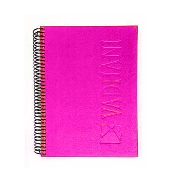 CUADERNO VADHANI A4  TAPA DURA  120 HOJAS (COLORES)