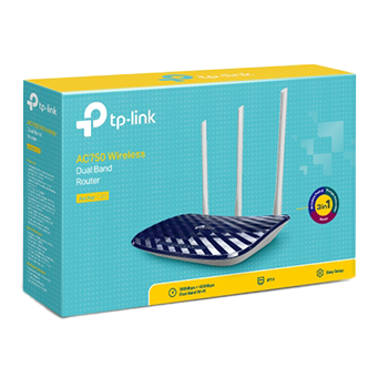 Router tp link Inalámbrico Banda Dual AC750