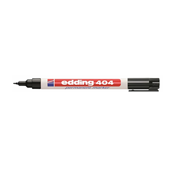 Marcador Edding 404 Permanente p. fina negro 