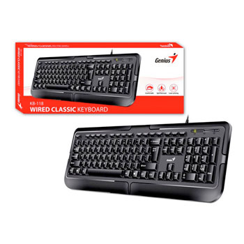 TECLADO GENIUS  KB - 118 KB WIRED CLASSIC