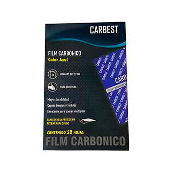CARBONICO  CARBEST   NEGRO / AZUL  X 50 UNIDADES