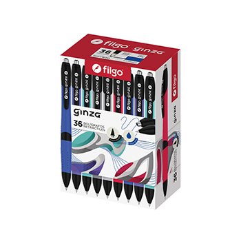 BOLIGRAFO FILGO GINZA CAJA X 36 ud.