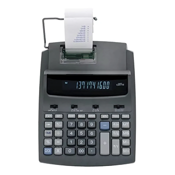 CALCULADORA CIFRA C/ ROLLO TERMICO 255