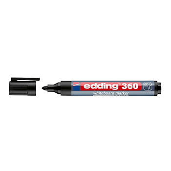marcador edding 360 pizarra negro 