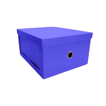 CAJA  CARTON COLOR LES CAHIERS    ( 31X25 )