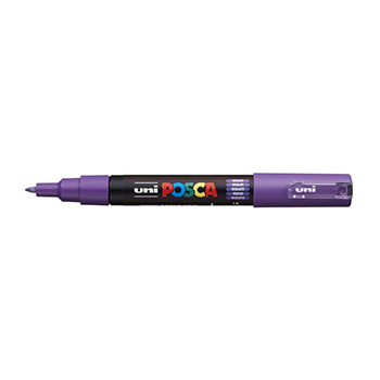 MARCADOR POSCA 1 M PUNTA FINA - 1MM (COLORES) 