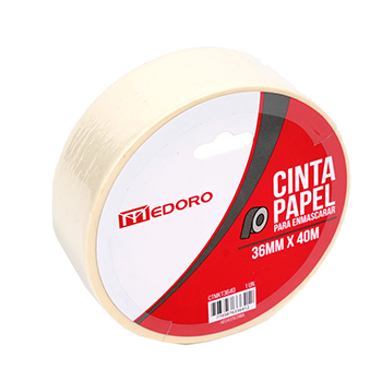Cinta Adhesiva Papel 36X40 M