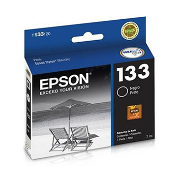 CARTUCHO ORIGINAL EPSON STYLUS 133 NEGRO
