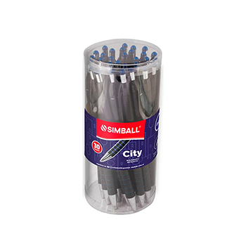 BOLIGRAFO SIMBALL RETRACTIL CAJA X 30 UD.