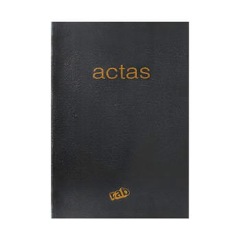 LIBRO ACTAS TAPA DURA 2 M 200 PAG (RAB) 
