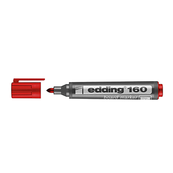 marcador edding 160 pizarra rojo