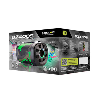 PARLANTE PANACOM BZ-4005 RGB  LED LIGHT