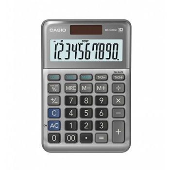 CALCULADORA CASIO M S 100 B M 10 DIGITOS