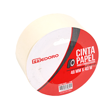 Cinta Adhesiva Papel 48X40 M