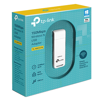 ROUTER ADAPTADOR TP LINK 150MB  TL-WN727N