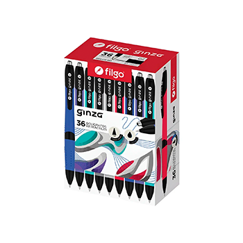 BOLIGRAFO FILGO GINZA CAJA X 36 ud.